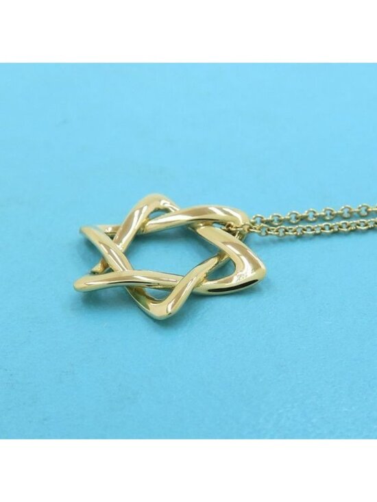Tiffany & Co Star of David Necklace